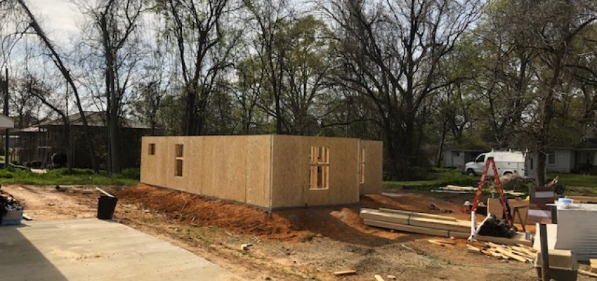 Our Ninth Habitat Home Underway